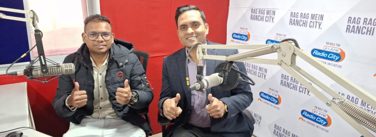 Dr. Satish Sharma in Radio city Ranchi